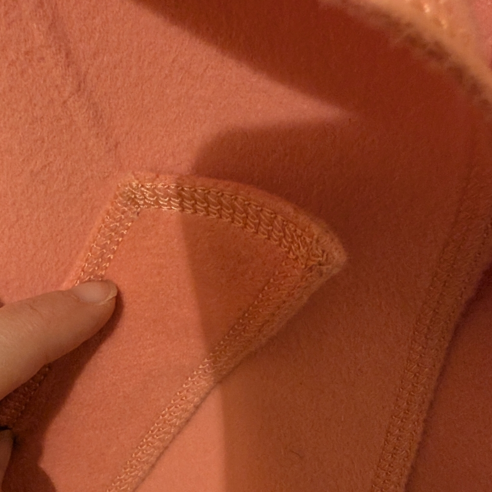 Ellen Tracy Coral Wool Blend Tie Coat Size S - Picture 5 of 10